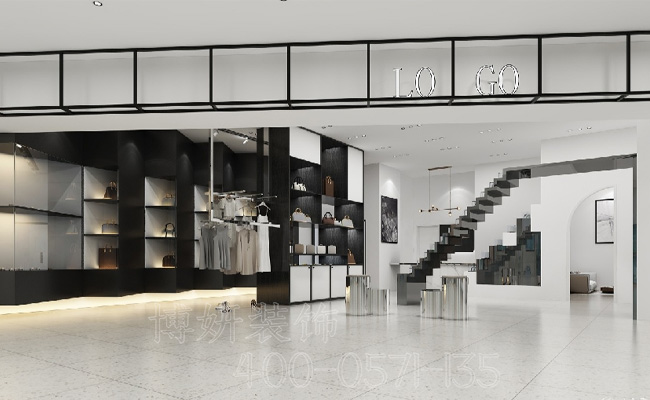 临平奢侈品店装修设计_案例效果图
