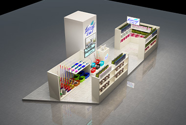 临平商场档口店铺装修设计_案例效果图