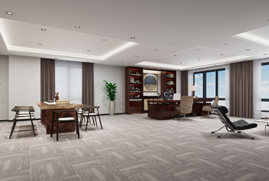 临平档案管理公司办公室装修设计_案例效果图