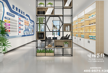 临平进出口公司办公室装修设计_案例效果图