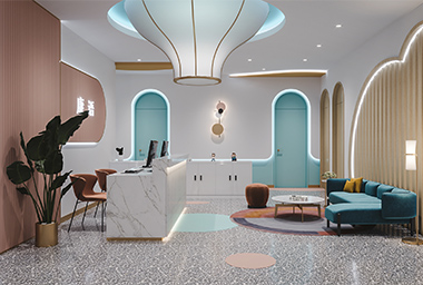 临平少儿英语培训机构装修设计_案例效果图