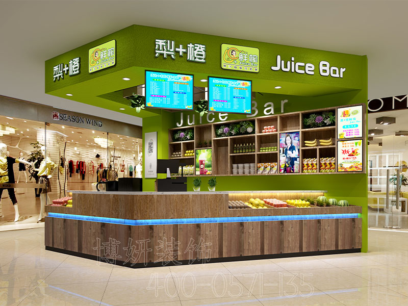 杭州水果店装修案例,水果店装修,杭州水果店装修