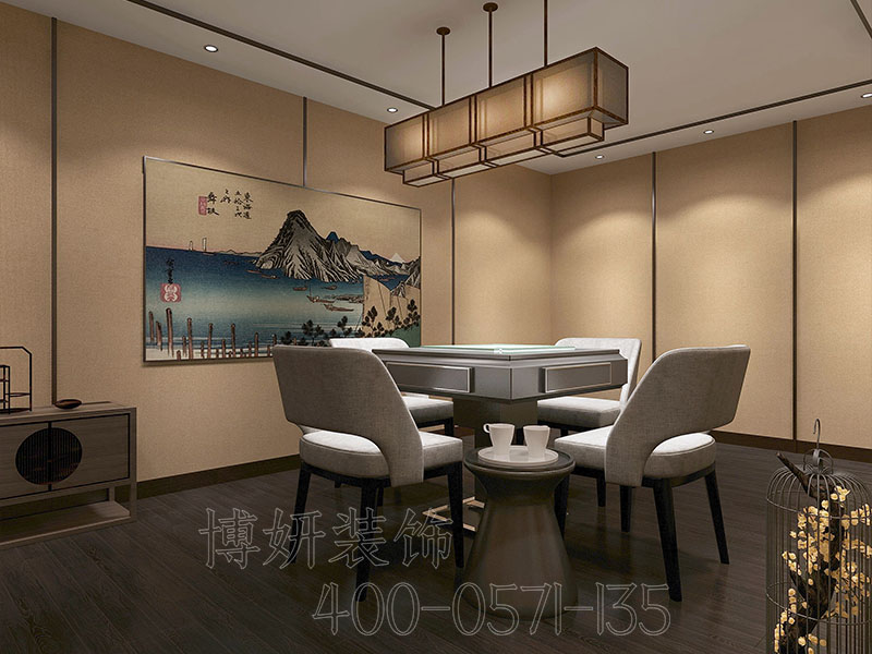 杭州高端棋牌会所装修设计 - 装修设计案例 2