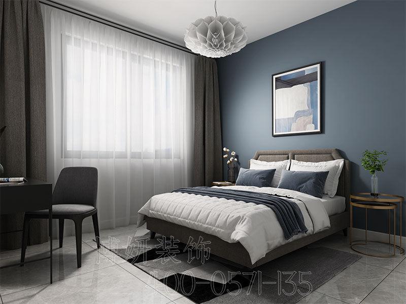 杭州现代简约公寓装修设计-案例效果图 5