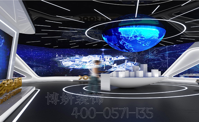 公司展厅装修设计案例效果图,展厅装修,杭州展厅装修