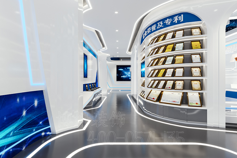 杭州专业科技展厅装修设计-案例效果图 2